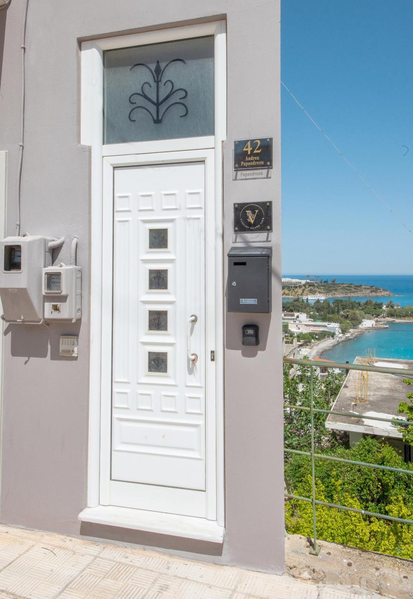 Vasiliki Island View House Lägenhet Agios Nikolaos Exteriör bild